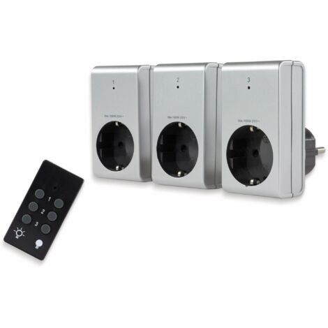 REV  0085010703 Funk Steckdosen-Set    Innenbereich 1000 W