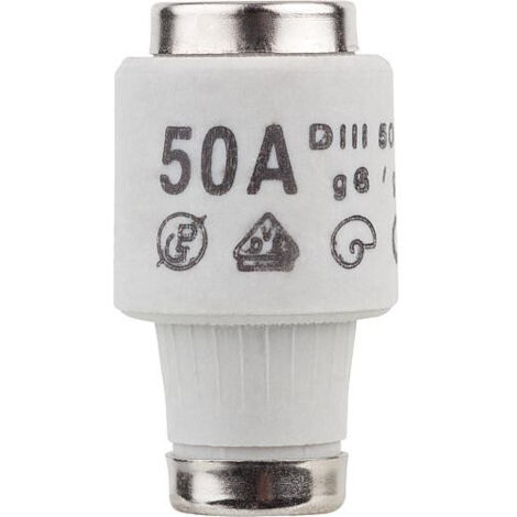 REV 0515123777 LOT DE 5 FUSIBLES 50 A GRIS ETI 002313402