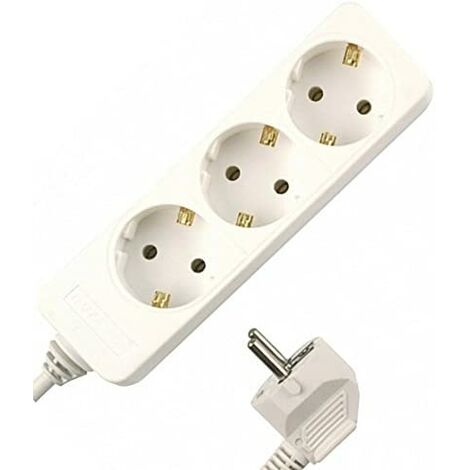 REV 512342555 limitador de tensión Blanco 3 salidas AC 250 V 1,4 m