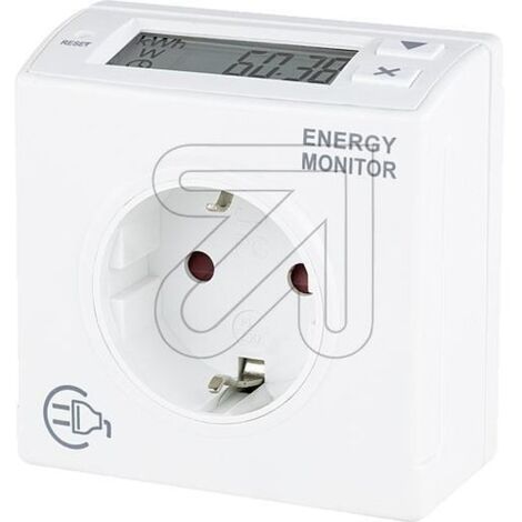 REV apparecchio misurazione energia bianco marca