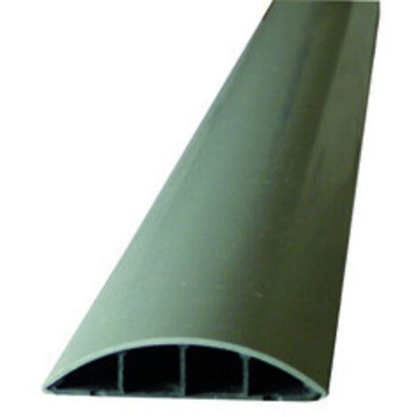 REV Bodenkanal Kunststoff 2 m grau 18 x 75 mm Kabelkanal