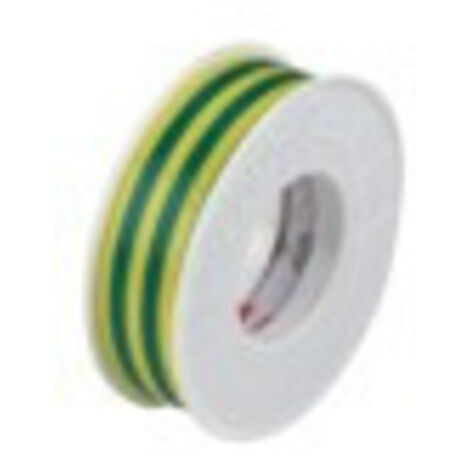 REV Isolierband Kunststoff 10 m 0,15 x 15 mm grün gelb Isolierband