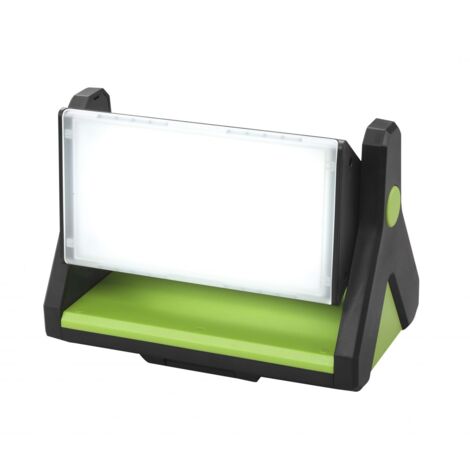 REV LED Akku-Arbeitsleuchte Y-Light 20 W grün schwarz, 300° Rotation Arbeitsleuchten