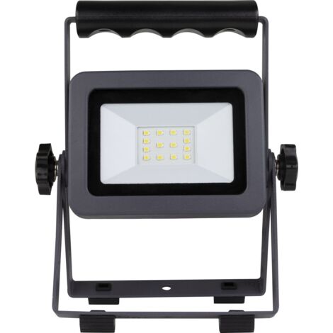 REV LED Arbeitsleuchte Flare 10W silber-anthrazit Baustrahler
