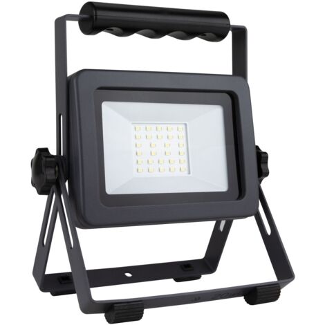 REV LED Arbeitsleuchte Flare 20W silber-anthrazit Baustrahler