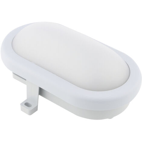 REV Ovalarmatur LED 5,5W grau Feuchtraumleuchte  LED  5.5 W Tageslichtweiß