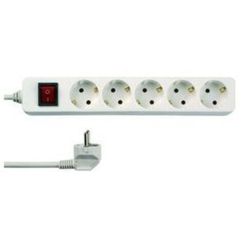 Rev Presa da Tavolo 5-Fold 3,0mt con Interruttore Bianco