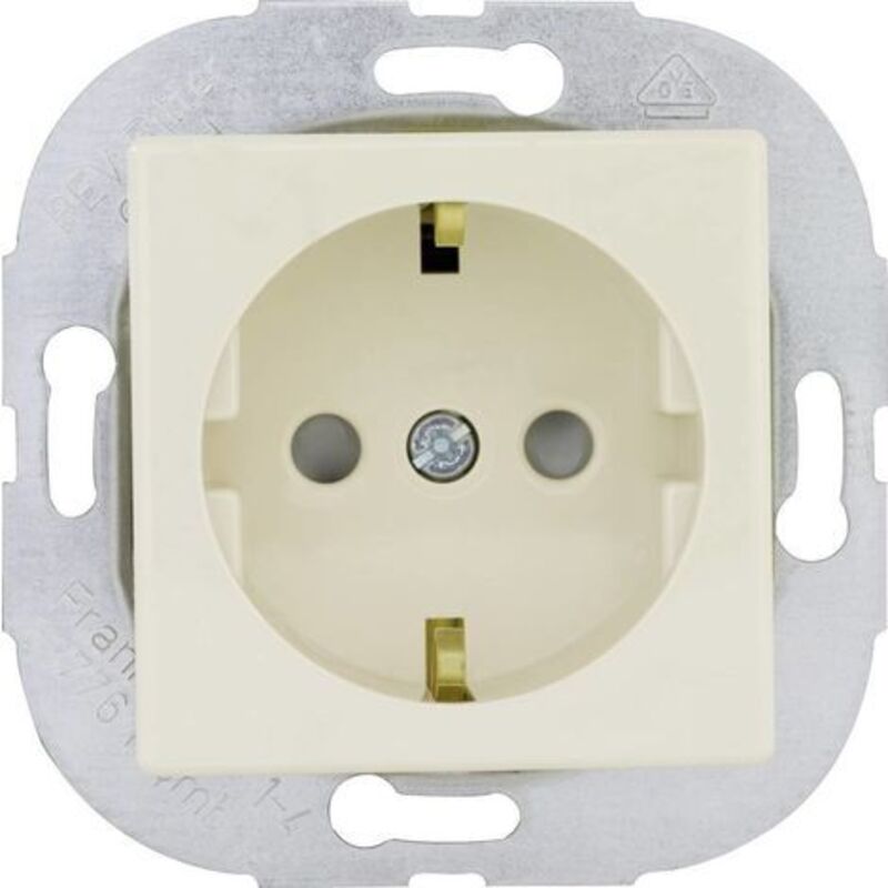 REV - prise de courant blanc crème 0236020200