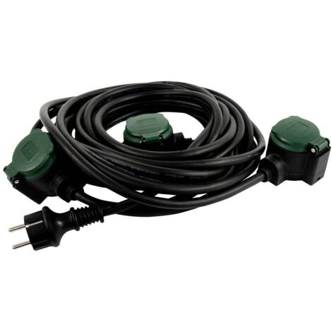 Rev Prolunga Suprafelx IP 44 Nero-Verde