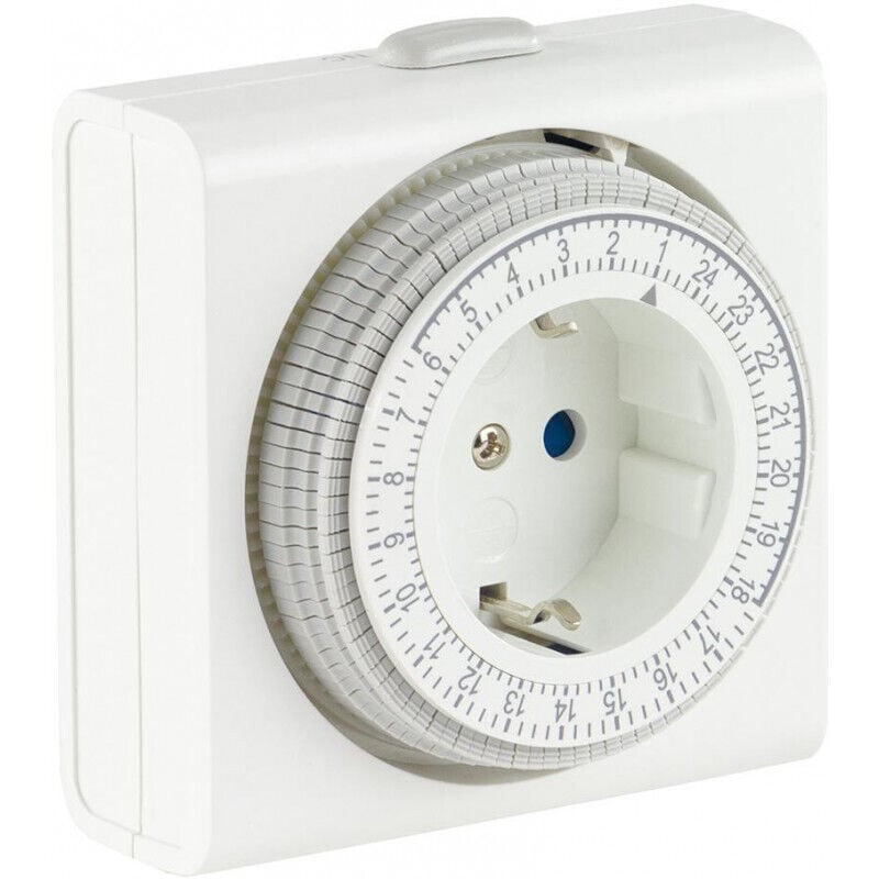 REV - ritter 0025020109 minuterie journalière mécanique blanc