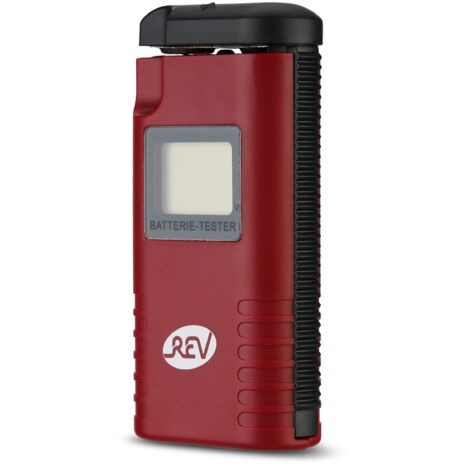 REV Ritter, 0037329012, LCD tester della batteria, rosso