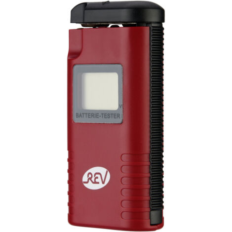 Rev Ritter LCD-Batterie-Tester rot Batterien