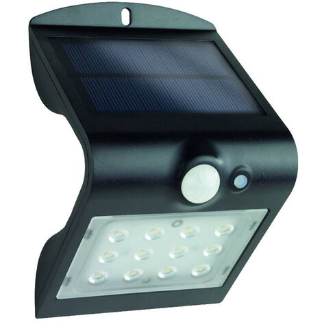 REV Solar LED Butterfly mit Bewegungsmelder 1,5W schwarz