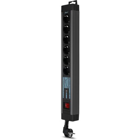 Rev Supraguard multipresa 6 prese nera 3500W