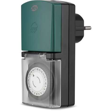 Rev Timer Elettrico Nero-Verde