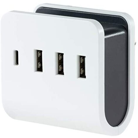 REV USB-Ladegerät 3X USB-A 1x USB-C Marke REV