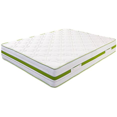 REVA - Matelas 140x190 cm Mousse haute résilience Soutien ferme Ep.30cm