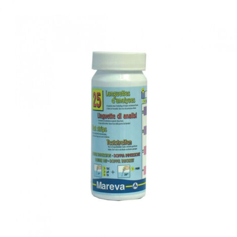 Revacil MAREVA tabs - test de pH TH TAC - set de 25 - 204181