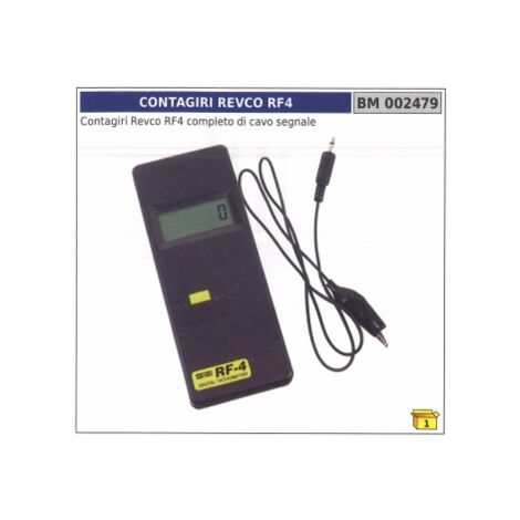 Revco RF4 cuentarrevoluciones con cable de señal código 002479