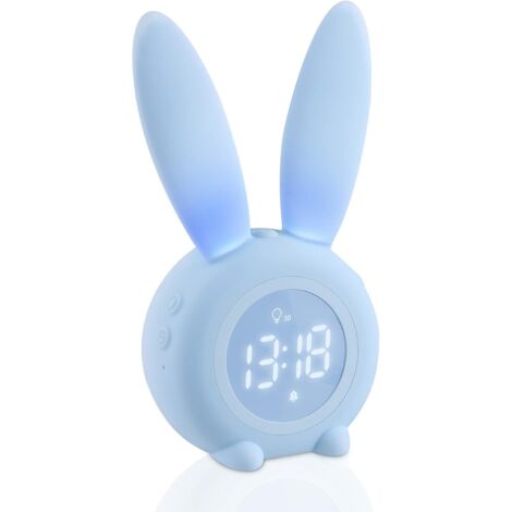 Réveil à induction en forme de lapin mignon, intelligent et automatique