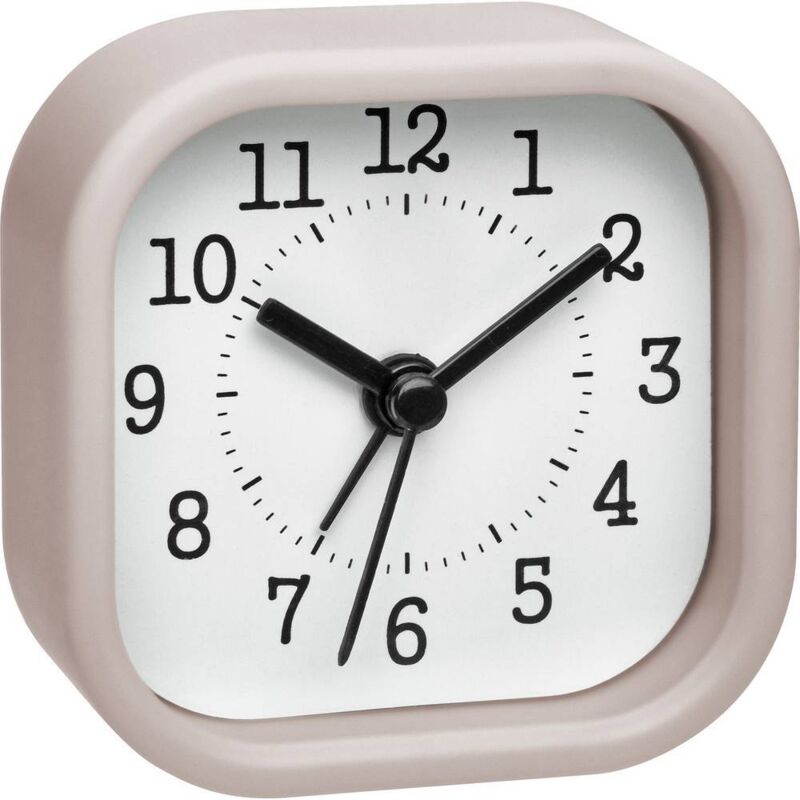60.1035.16 à quartz Réveil rose pastel Heures de réveil 1 - Tfa Dostmann