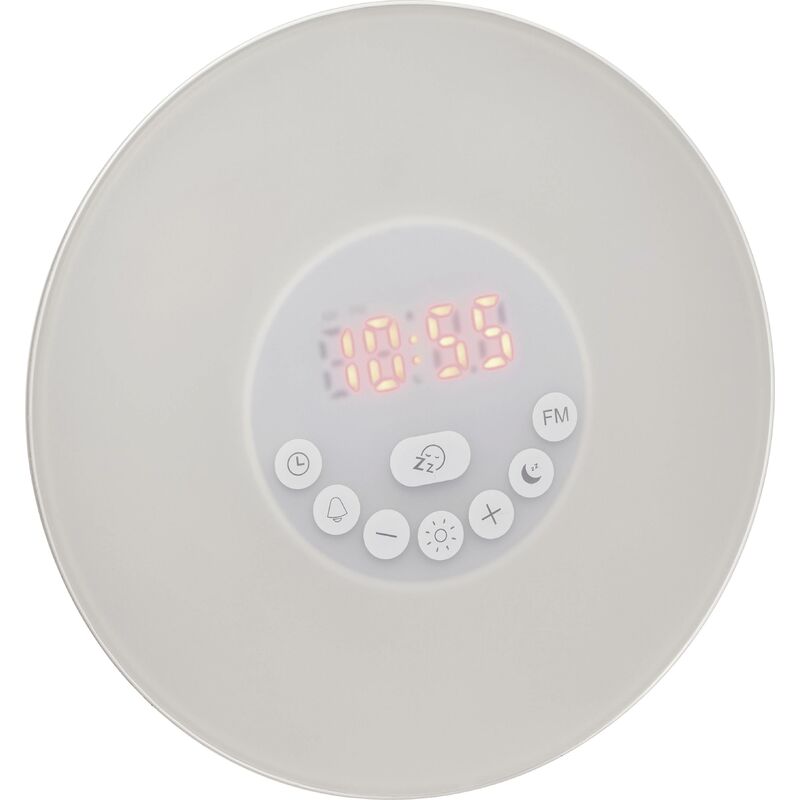 Tfa Dostmann - Réveil 60.2019.02 à quartz blanc Y165182