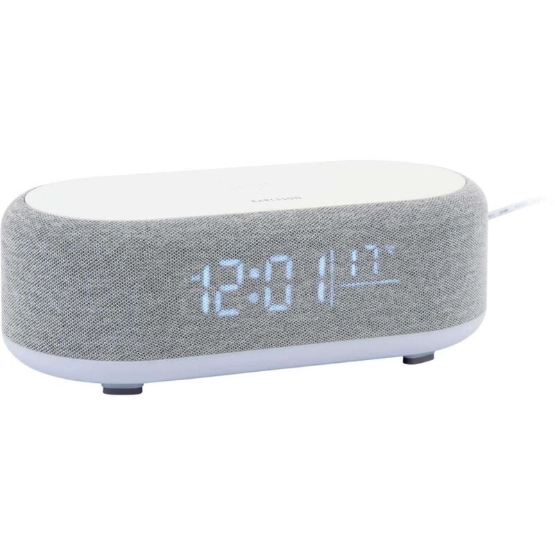 Karlsson - Reveil avec chargeur induction et enceinte Bluetooth Vogue