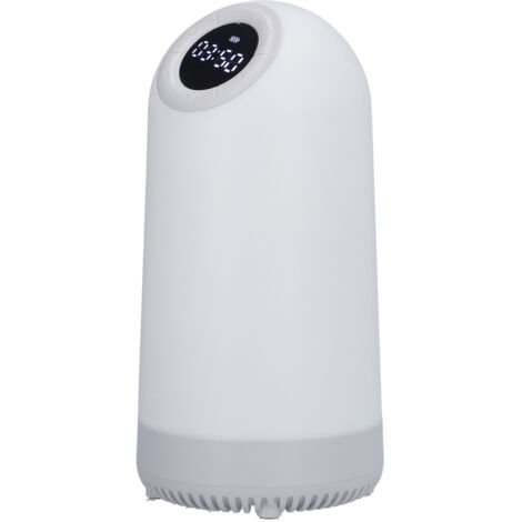 Réveil Bluetooth avec Projecteur Lumineux - Enceinte Multifonction et Veilleuse pour Chambre