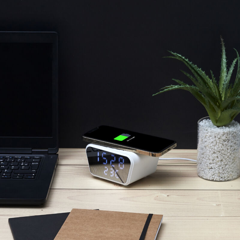 Reveil Chargeur Induction 10w