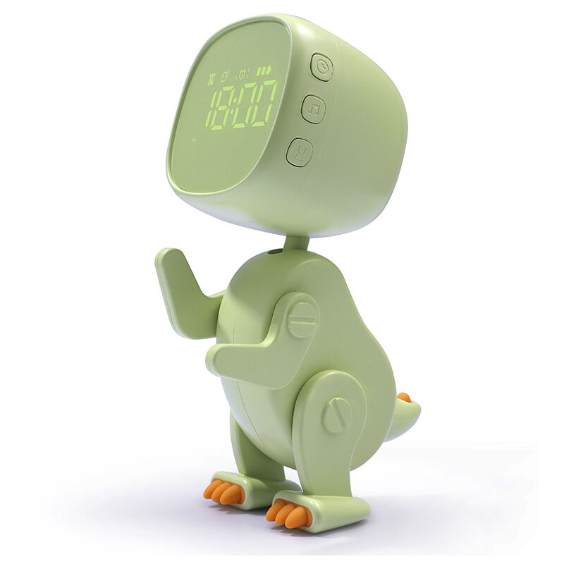 Réveil dinosaure pour enfants, garçons et filles, chambre à coucher, LED, horloge de chevet mignonne avec affichage numérique, entraîneur de sommeil