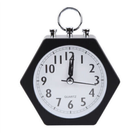 Réveil doux et silencieux pour enfants, horloge numérique, minuterie (noir)