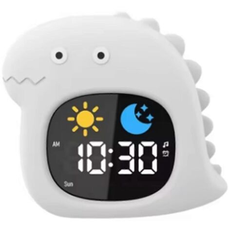 Réveil en forme d'animal, contrôle des mouvements, réveil mignon pour l'apprentissage du sommeil