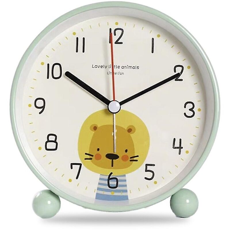 Réveil graphique de dessin animé pour enfants Horloge créative et charmante