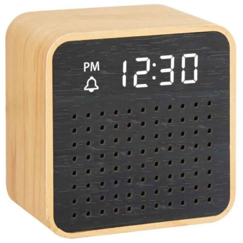 Réveil led Haut-Parleur Woody