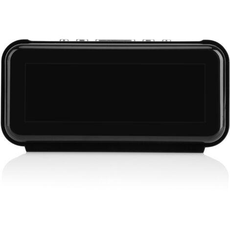Réveil Numérique de Bureau Électronique 220V avec Affichage LED Vert, Fonction Snooze et Prise UE