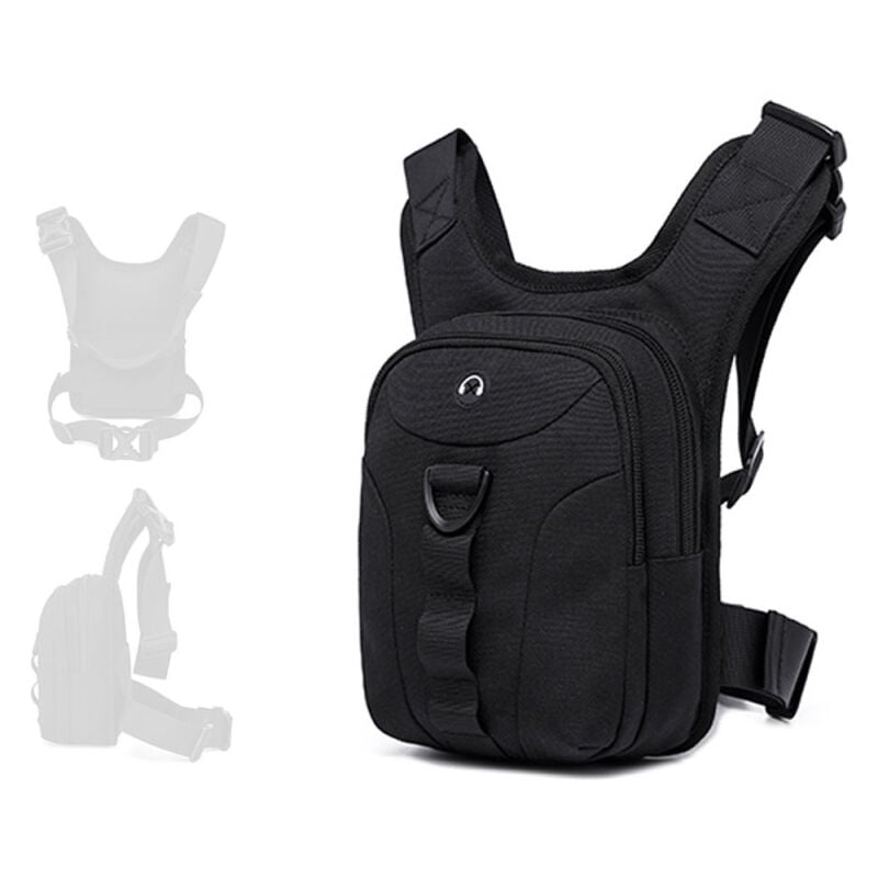 Sac de moto multifonctionnel, sac de jambe de moto étanche, sac de taille, sac de jambe de sport en plein air, sac de vélo, sac d'équitation en plein