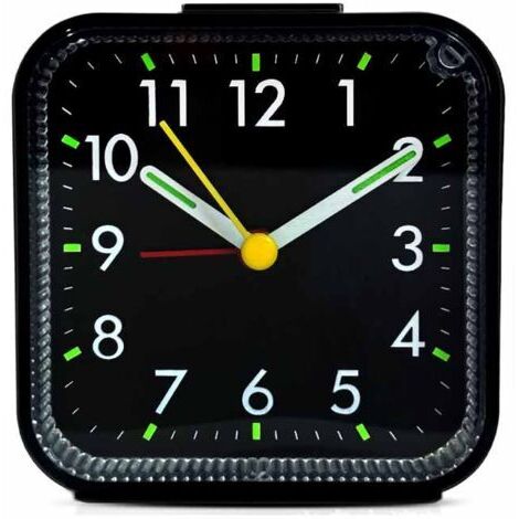 Réveil numérique LED multifonctionnel, haut-parleur Bluetooth, boîte à musique électronique lumineuse de bureau de chevet