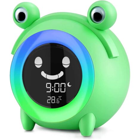 Réveil pour enfants, lampe de réveil, aide au sommeil, 3 modes
