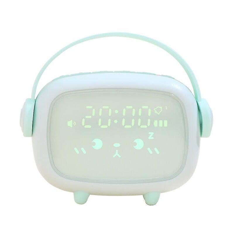 Réveil pour enfants Réglage de l'alarme double Luminosité réglable Veilleuse