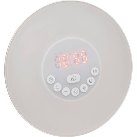 Réveil TFA Dostmann 60.2019.02 à quartz blanc Y165182
