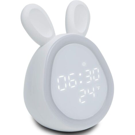Réveils numériques pour chambres avec fonction snooze et veilleuse