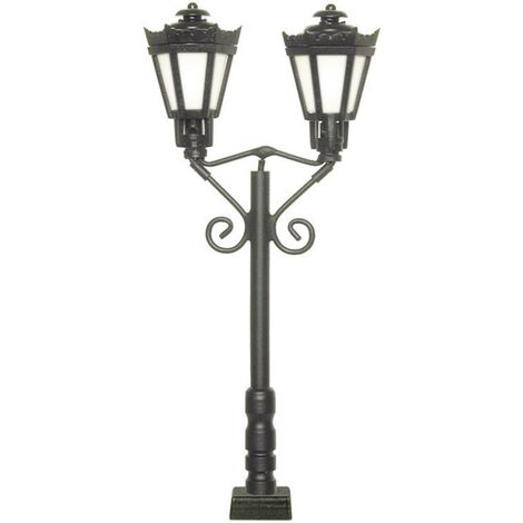 Réverbère de parc double Viessmann 60731 modèle fini H0 1 pc(s)