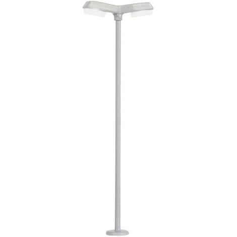 Réverbère de rue double Viessmann 6498 modèle fini N 1 pc(s)