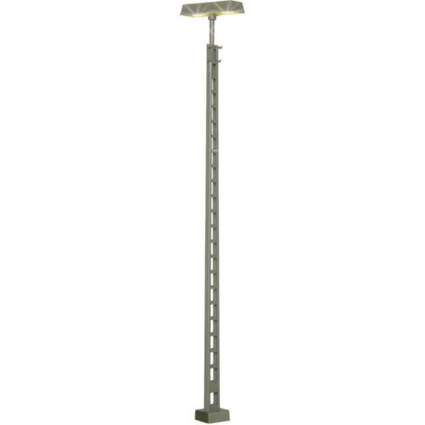 Réverbère sur mât en treillis double Viessmann Modelltechnik 63631 modèle fini H0 1 pc(s)