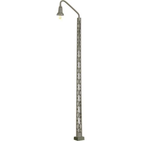 Réverbère sur mât en treillis simple Viessmann Modelltechnik 63851 modèle fini H0 1 pc(s)
