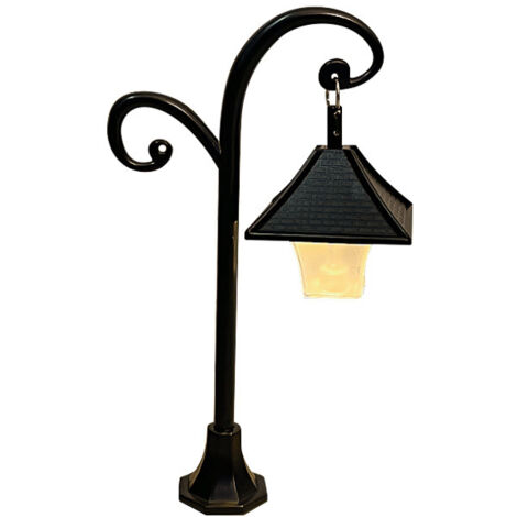 Réverbères miniatures, lampadaires LED, lampes miniatures