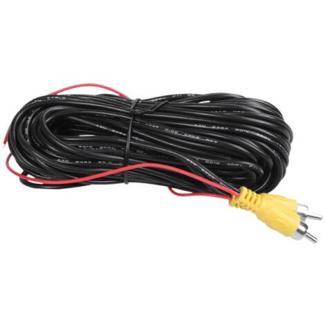 Reverse Rear View Parking Camera Video RCA Extension Cable, 10 m--