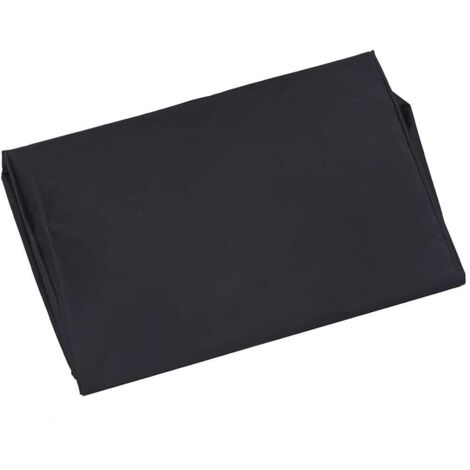 Revestimiento de carrito de jardín tela negro 81x41x21 cm