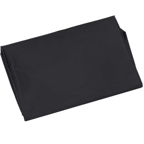 Revestimiento de carrito de jardín tela negro 81x41x40 cm