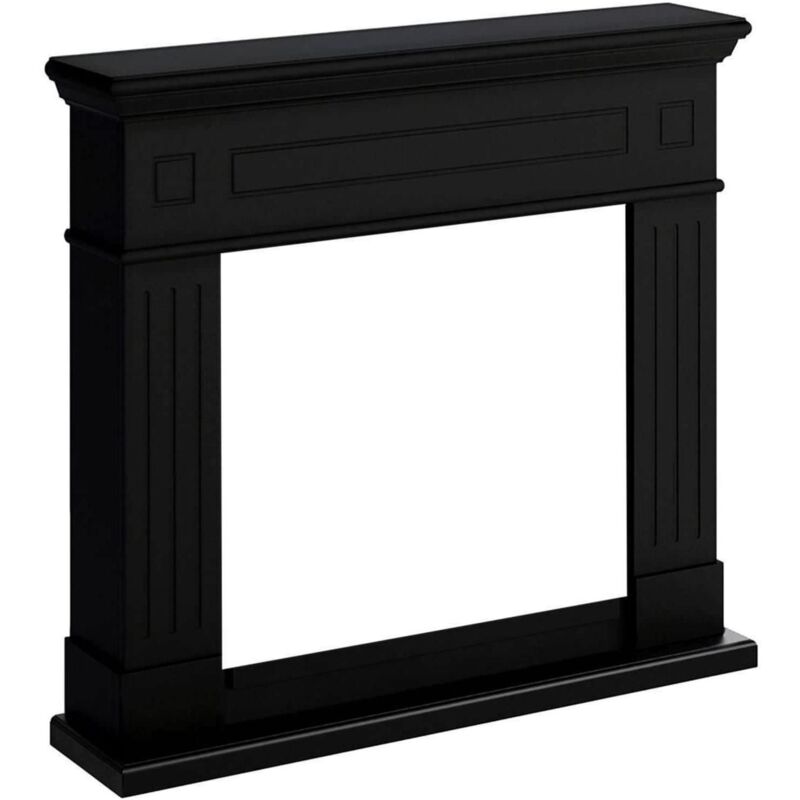 

Revestimiento de chimenea Larsen para en cm 110x94,9x24,9 FM462-BL1 - Negro - Tagu The Missing Piece